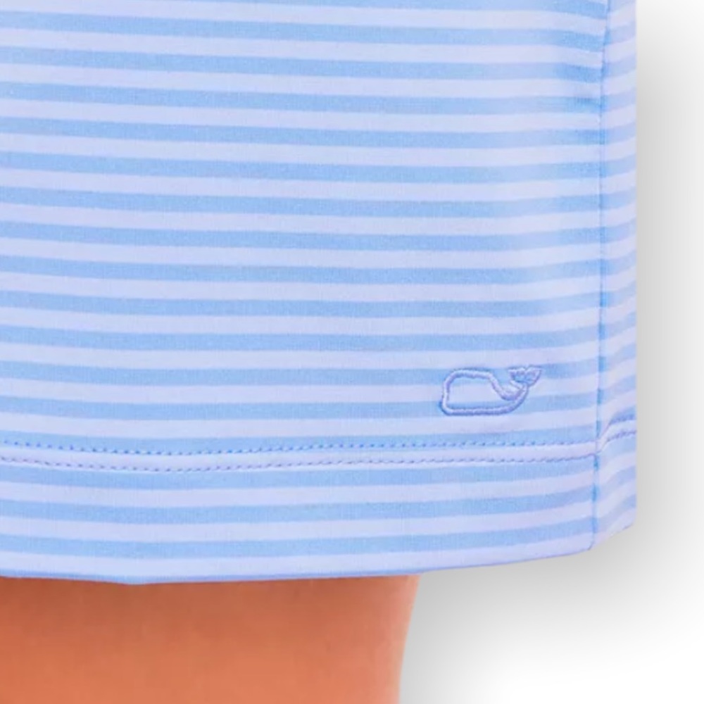Vineyard Vines Lightweight Sankaty Strip Boatneck Shift Dress - Picture 4 of 13